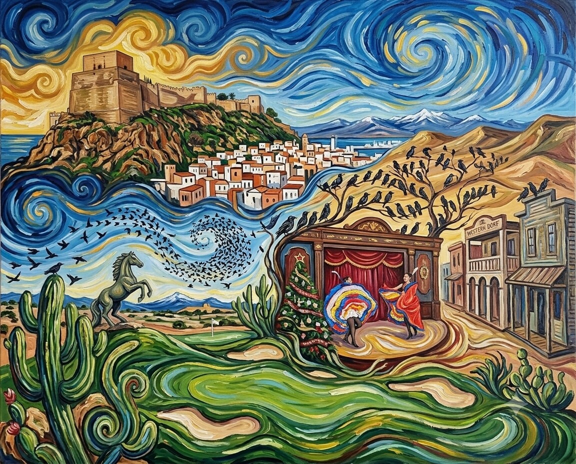 Vera im Stil von Van Gogh